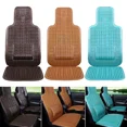 thumbnail image 2 of 1 funda universal para asiento de coche, transpirable, fresca y de verano, con masaje relajante, protector para silla con almohada para la cintura, 2 of 5
