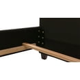 thumbnail image 3 of Marcella Tufted Wingback Queen Bed, Jet Black, 3 of 16