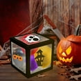 thumbnail image 4 of Naler 4 Pack 12 inch Halloween Cube Balloons Boxes with Stickers for Halloween Birthday Party Decorations, 4 of 5