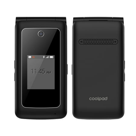 Coolpad Snap 3312A -Sprint- Android 4G LTE Flip Phone With Camera - Black