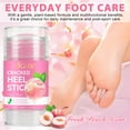 thumbnail image 2 of Moisturizing Heel Balm Stick, Peach Scented Foot Cream for Cracked Heels & Dry Skin, 1.41 oz - Peach Scent, 2 of 10