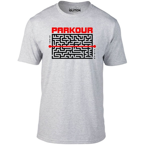 Men's Parkour Graphic T-Shirt | Extreme Sports & Freerunning Tee