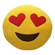 Emoji Smiley Emoticon Cushion Pillow Stuffed Plush Toy Doll, Heart