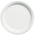 thumbnail image 2 of Browne Palm Porcelain White Dinner Plate, 10.4 in -- 24 per case, 2 of 2