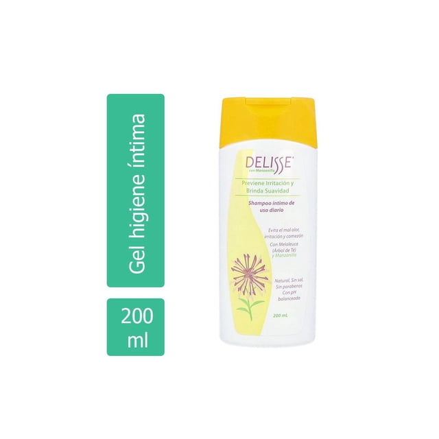 Gel Para Higiene Íntima Delisse Manzanilla Envase Con 200 mL