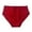 Red, variant on VISALY Cheeky Panties Seamless Underwear Women'S Pure Cotton Underwear Large Size High Waist Breathable High Elastic High Slit Crotch Briefs Breathable Underwear Cotton Panties Panties White M