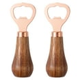thumbnail image 1 of 2 abridores de botellas de cerveza manuales con mango de madera, 1 of 6