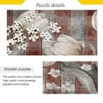 thumbnail image 2 of WOBOGO White Tulip Flowers Puzzle Challenge 500 Piece Jigsaw Suitable for Game Night Finished Size 20.5 x 14.9in, 2 of 9
