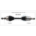 thumbnail image 1 of TrakMotive CV Axle Shaft MB-8044 OE Replacement; 20 13/16 Inch Overall Compressed Length, 1 of 5