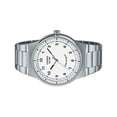 thumbnail image 3 of Casio Standard Analog Stainless Steel White Dial Solar MTP-RS105D-7BV Men's Watch, 3 of 3
