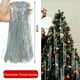 thumbnail image 4 of Matsuzay Carámbanos festivos de la guirnalda de la franja de la hoja del ANIMAL DOMÉSTICO para la decoración del árbol de Navidad tal como Kits de decoración para fiestas rojo-3000pcs, 4 of 6