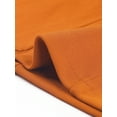 thumbnail image 5 of INSPIRE CHIC Women's Vintage Dress 3/4 Sleeve Wear-to-Work Sheath Dresses S Orange, 5 of 6