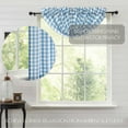 thumbnail image 5 of VHC Brands Annie Buffalo Blue Check Balloon Valance 15x60, 5 of 6