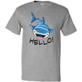 thumbnail image 3 of Inktastic Cute Whale Shark Says Hello T-Shirt, 3 of 5