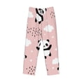thumbnail image 4 of Disketp Panda Flying In The Sky Men'S Pajama Pants - Ultra Soft Fleece Sleep And Lounge Pants (Size: S-Xxl), 4 of 9