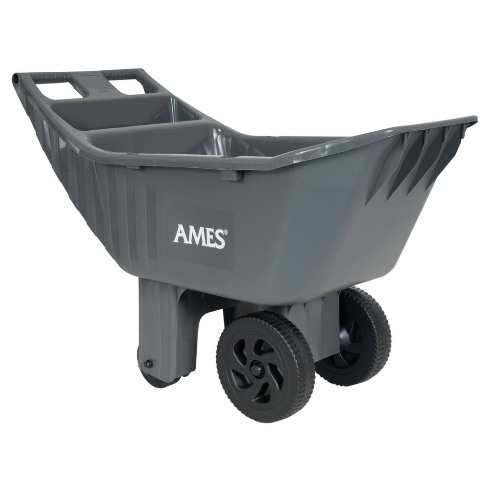 ames 4 cu ft poly dump cart