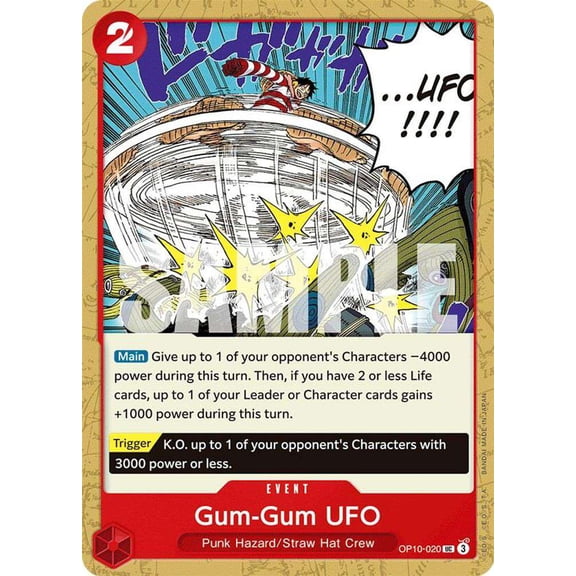 One Piece Royal Blood Uncommon Gum-Gum UFO OP10-020
