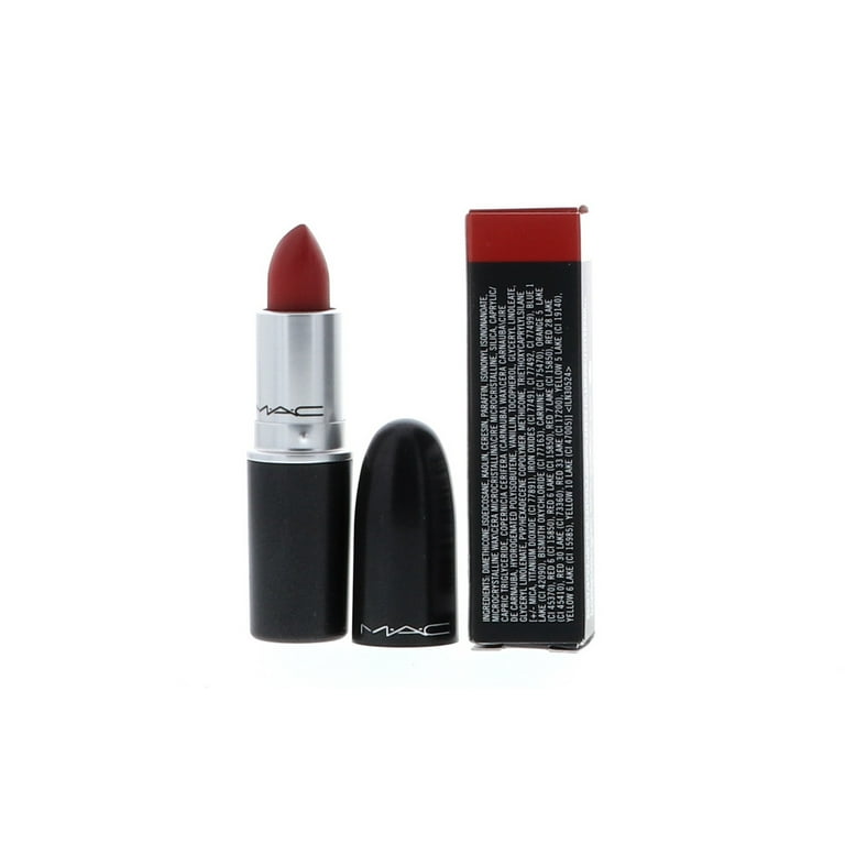  Mac Retro Matte Lipstick 3gr #707 Ruby Woo 0.10 oz : Beauty &  Personal Care
