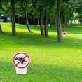 thumbnail image 3 of No Pooping Dog Signs - Garden Dog No Peeing Pooping Signs, 3 of 9