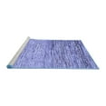 thumbnail image 2 of Ahgly Company Machine Washable Indoor Rectangle Abstract Blue Modern Area Rugs, 8' x 12', 2 of 4