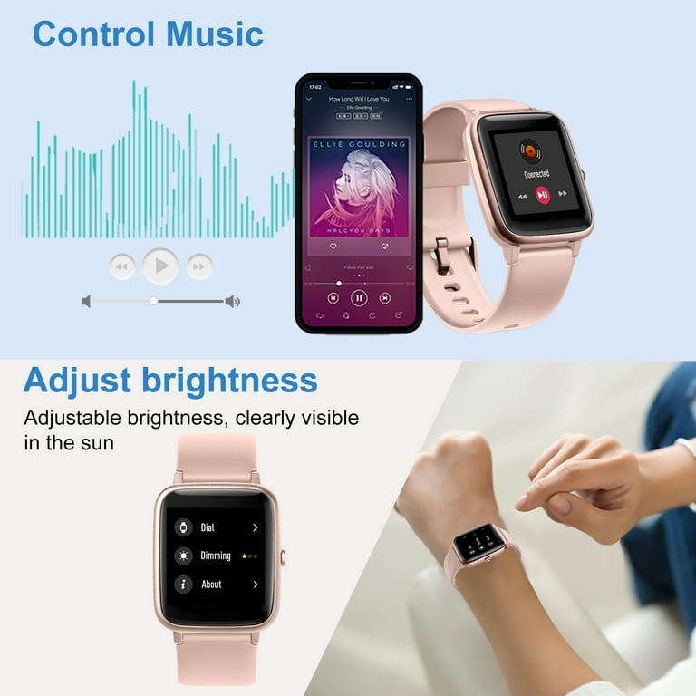 Willful SW021 Smart Watch For Android Samsung iPhone with Heart