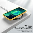 thumbnail image 6 of ImpactStrong Heavy Duty Silicone Case for iPhone 13 Pro Max [Drop Protection] Rubber Gel Cover with [Soft Anti-Scratch Microfiber Interior] Shockproof Phone Case for iPhone 13 Pro Max - Yellow, 6 of 8