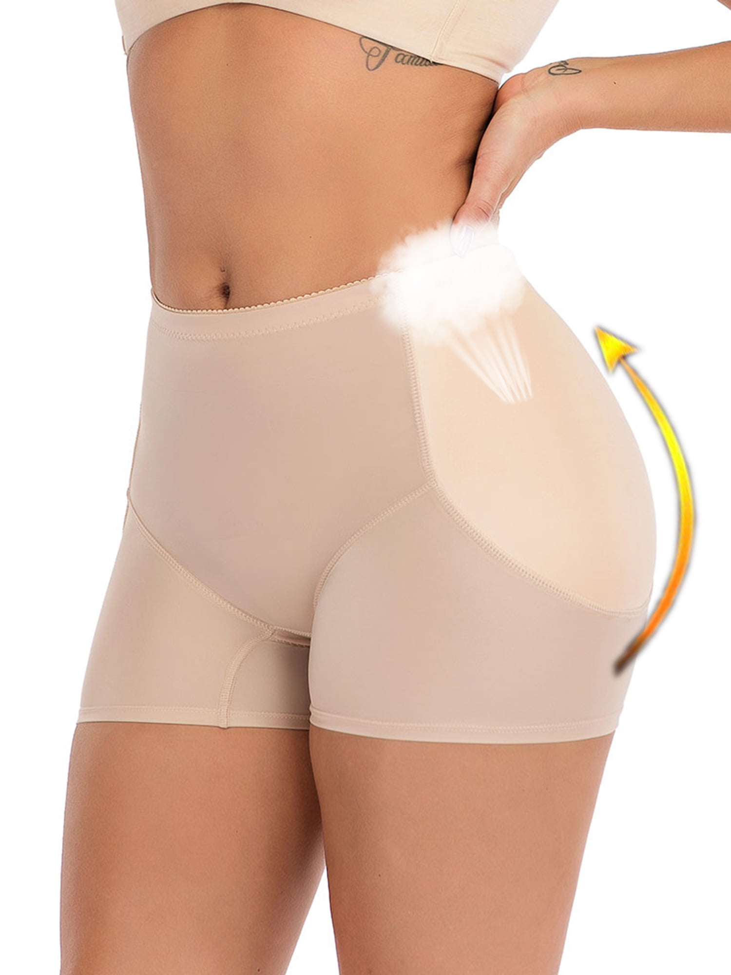 LELINTA Sexy No Padded Butt Lifting Underwear Body Shaper Fake Hip Butt  Enhancer Panties Briefs for Women Hip Enhancer Butt Lifter Panty 