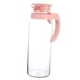 thumbnail image 6 of Niceauty Large Water Bottle Leak Proof Wide Mouth Opening Pink PP 1Pc, 6 of 6