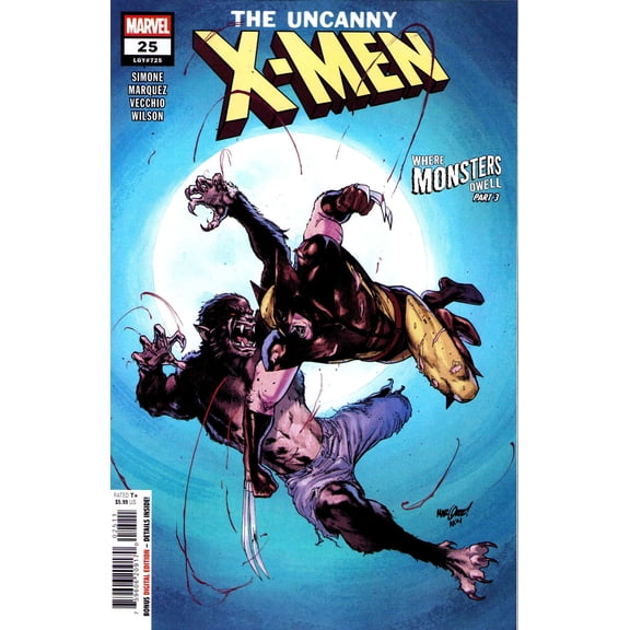 Uncanny X-Men (6th Series) #25 VF ; Marvel Comic Book
