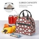 thumbnail image 5 of Fotbe Cute Baseball Bolsa de Almuerzo con Estampado, Lonchera Aislada, Contenedores de Comida Reutilizables Tipo Cooler a Prueba de Fugas, 5 of 7