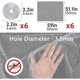 thumbnail image 2 of 6 Pcs Mosquito Net Window Screen, Insect Net, Mosquito Net Window Insect Screen with Self-Adhesive Tape, 2 of 5