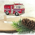 thumbnail image 3 of Christmas By Krebs Blown Glass  Collectible Tree Ornaments  (5" Fire Truck), 3 of 4
