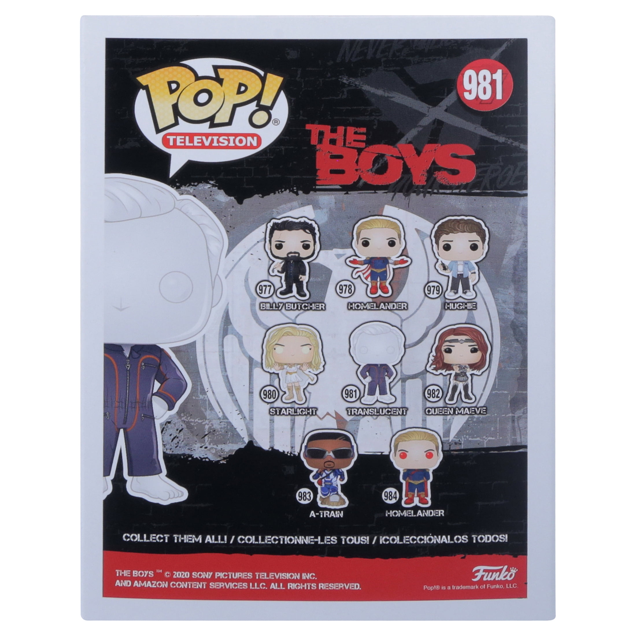 Funko POP! TV: The Boys - Translucent (Clear)