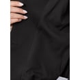 thumbnail image 5 of DARING DIVA 2Pcs Women's Allegra K Suit Skirt Set Short Sleeve Blazer XS Black, 5 of 7