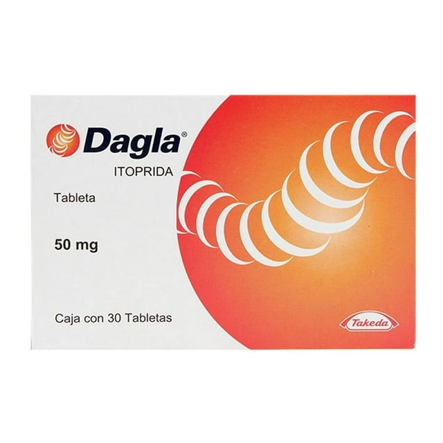 Dagla Itoprida 50 mg 30 tabletas