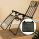 thumbnail image 5 of Bolsa lateral para silla antigravedad perfecl colgante sillón reclinable para patio organizador de bolsa gris negro 30x25 cm, 5 of 7