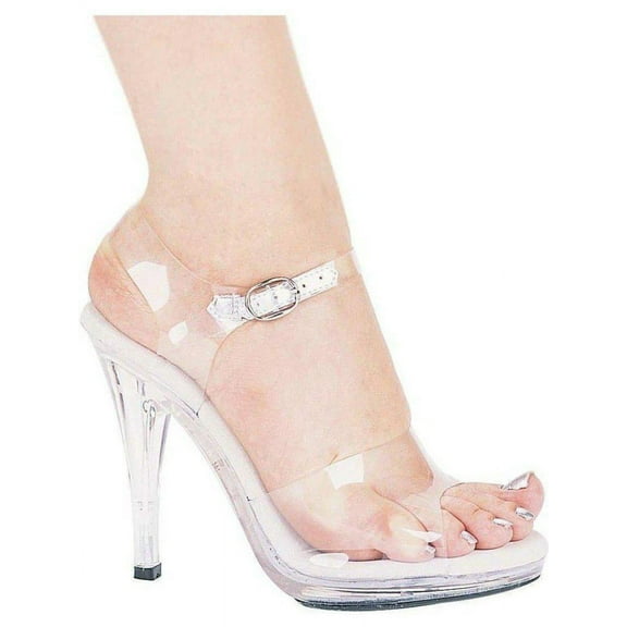 4.5" Heel Clear Sandal