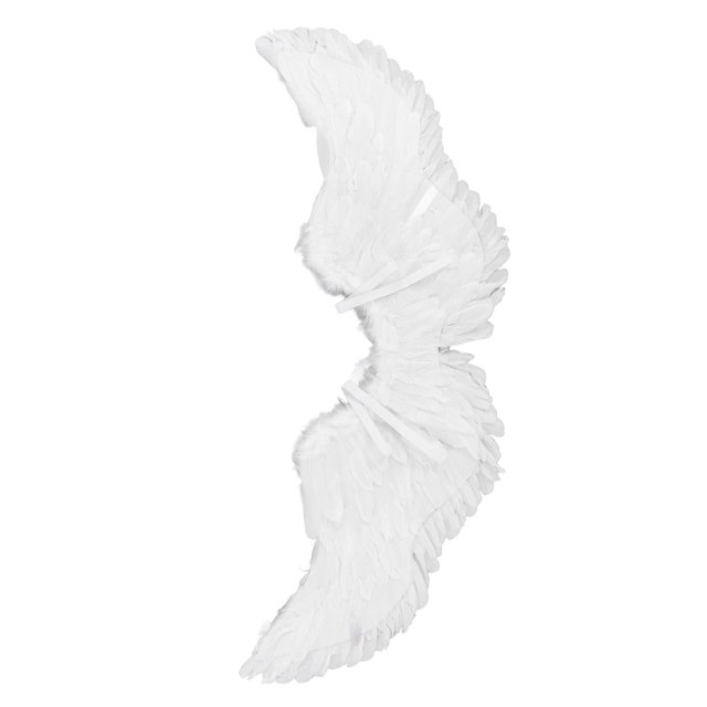 Feather Cosplay Wing, Elastic Straps Elegant Beautiful Reusable Wing Props Soft For Parties For Adults L