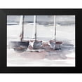 thumbnail image 2 of Harper, Ethan 14x12 Black Modern Framed Museum Art Print Titled - Caribbean Sails II, 2 of 5