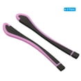 thumbnail image 3 of Uxcell Glasses End Tips 4 Pairs Eyeglass Anti Slip Ear Sock Pieces Tube Sleeve Replacement Temple, Pink Style 9, 3 of 5