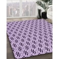 thumbnail image 2 of Ahgly Company Indoor Rectangle Patterned Bright Grape Purple Area Rugs, 5' x 8', 2 of 6
