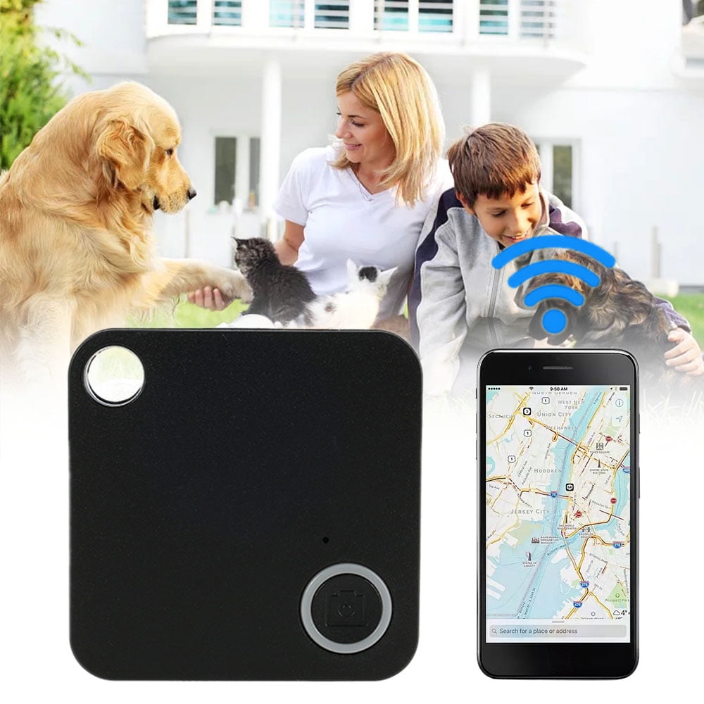 Black Mini GPS Waterproof Device Tracker App For Kids Car Phone Dog Key Locator 