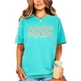 thumbnail image 6 of Made for More Faith Based Shirt for Women - Ephesians 2:10 Floral Christian Graphic Tee Seafoam Shirt Adult Medium, 6 of 7