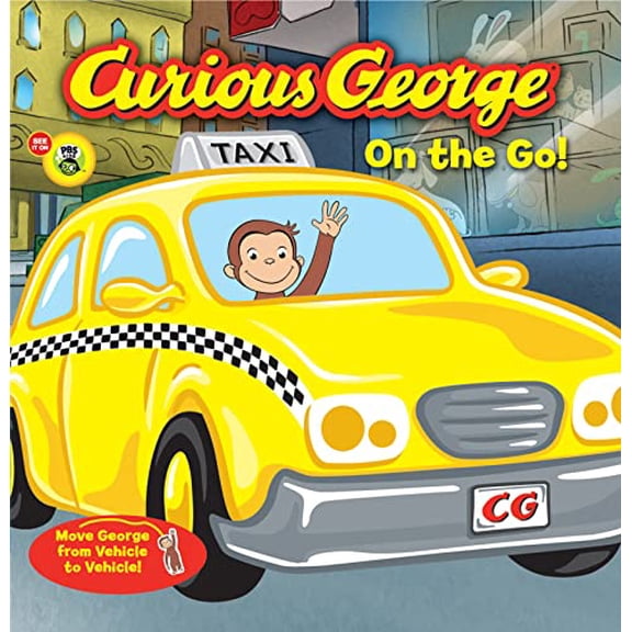 Pre-Owned Curious George On the Go! (CGTV Board Book), 9780547551517, 0547551517, Paperback, Brdbk edition