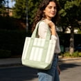thumbnail image 3 of Pastel Mini Canvas Tote Bag,Limited Edition Canvas Tote Bag for Commuting,Traveling,Vacation,Shopping,1PC Tote Bags, 3 of 7