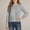 Grey, variant on Kids T Shirts for Kids Hot Pink Long Sleeve Shirt Girls Crewneck T-Shirts Fall Tops Tees Cotton Kids Sweatshirt Girls 6-7 Years Shirts