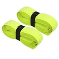 thumbnail image 1 of Tennis Racket Grip Tape, Polyurethane Nitrogen Fiber 2 PCS Tennis Racquet Overgrips Thickened Shock Absorption  For Exercise Red,Blue,Pink,Yellow,Orange, 1 of 8