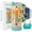 Dragon, variant on Elemental Iconic Kids Water Bottle with Straw Lid & Stress Reliever Pop It Handle - Leak-Proof When Closed - Triple Insulated Stainless Steel Reusable Thermos Water Bottle - 14oz - Graphite