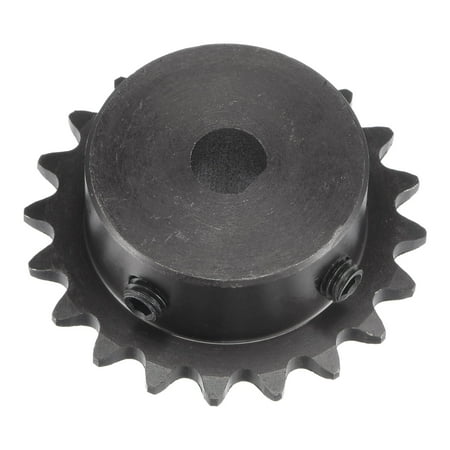 

Uxcell 20 Teeth Sprocket 1/4 Pitch 8 x 7.5mm Bore Carbon Steel with Set Screws