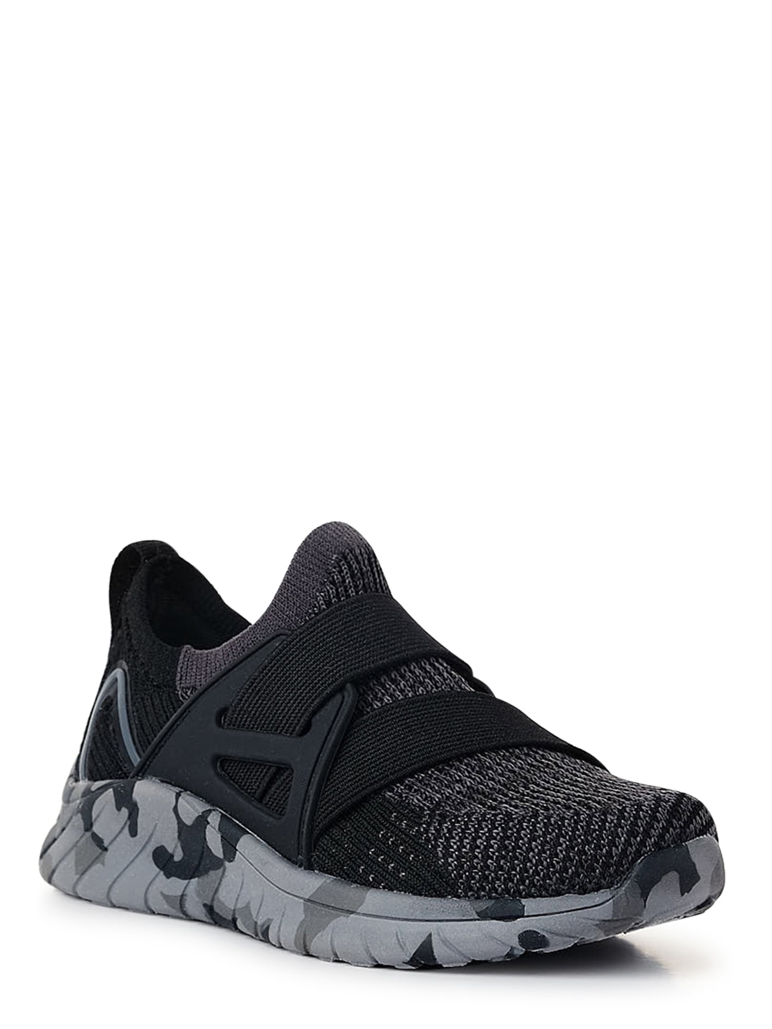 Athletic Works Toddler Boys Knit Cage Athletic Sneakers, Sizes 7-12